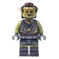 Orc, Olive Green, Dark Tan Fur Trim