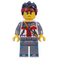 Monkie Kid, White and Flat Silver Suit (fig-015137)