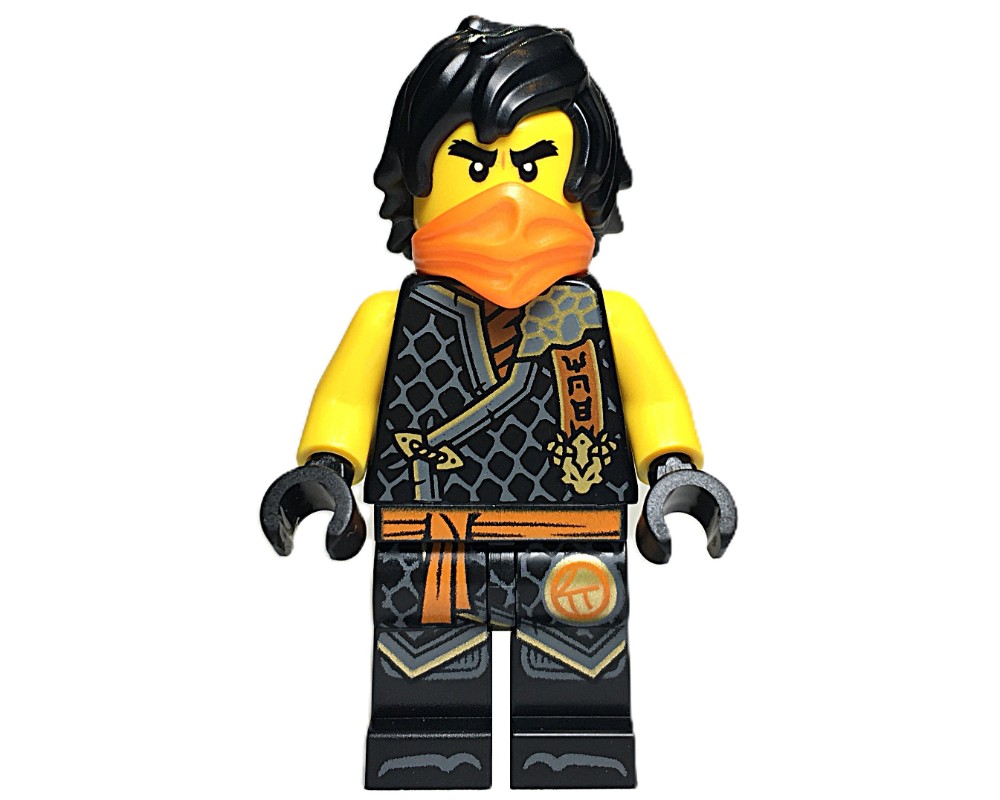LEGO Set fig-015184 Cole, Black Robes, Orange Bandana | Rebrickable ...
