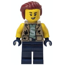 Mechanic, Iris Icicle, Dark Tan Jacket, Dark Blue Legs, Dark Red Hair (fig-015200)