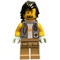 Vet, Sand Blue Jacket, Dark Tan Legs, Black Hair and Goatee, Backpack