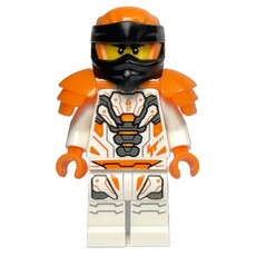 Cole, White Robes, Orange Wraps, Shoulder Armor (fig-015228)