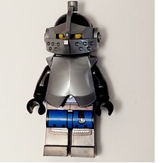 Mountain Fortress Black Falcon Soldier - Helmet with Pointed Visor, Armor (fig-015253)