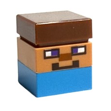Micromob Steve, Dark Azure Legs, Reddish Brown Hair (fig-015412)