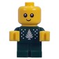 Baby, Dark Green Body, Christmas Sweater