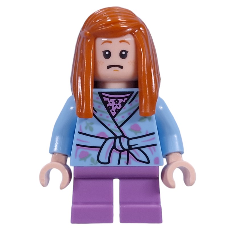 LEGO Set fig-015481 Ginny Weasley, Bright Light Blue Robe | Rebrickable ...