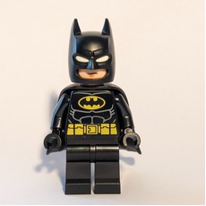 Batman, Black Suit, Black Cowl, Rubber Cape (fig-015675)