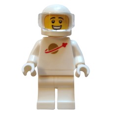 Classic Space, White with 3626cpr1966 Head, Visor (fig-015678)
