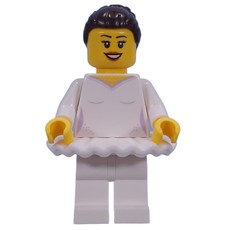 Ballerina, White Outfit (fig-015685)