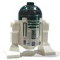 Astromech Droid, R4-P44, Pearl Titanium print