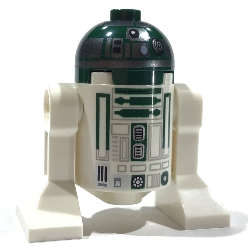 LEGO Set fig-015727 Astromech Droid, R4-P44, Pearl Titanium print ...