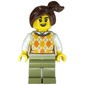Kiosk Customer, Tan Torso, Olive Green Legs, Reddish Brown Hair