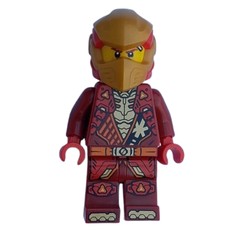 Kai, Dark Red Suit, Gold Helmet (fig-015829)