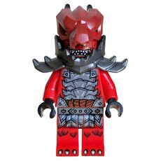 Dragonian Warrior, Short Horns, 28621pr9762 Head (fig-015832)