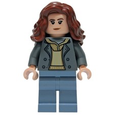 Hermione Granger, Dark Bluish Gray Jacket, Sand Blue Legs (fig-015887)