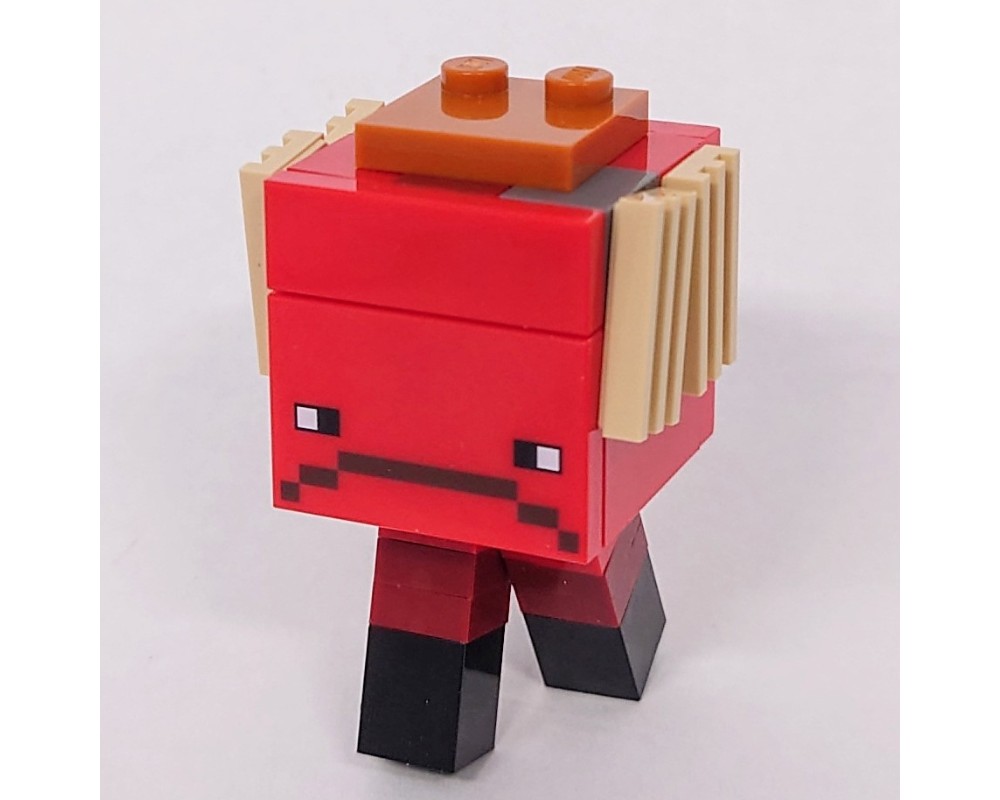 LEGO Set fig-015909 Strider, Black Jumper Plates, Dark Red 1x3 Plate ...