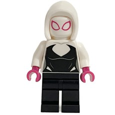 Ghost-Spider / Spider-Gwen, Open Front Hood, Magenta Hands (fig-015916)