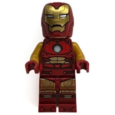 Iron Man, Pearl Gold Arms, Round Arc Reactor, Helmet and Visor (fig-015921)