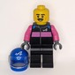 F1 Driver, Alpine, Black/Dark Pink Suit