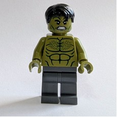 Hulk, Minifig, Dark Bluish Grey Legs (fig-015967)