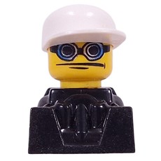 Green Racer. White Cap (fig-016065)