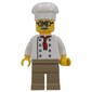 Chef, Red Neckerchief, Dark Tan Legs, Glasses