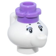 Mrs. Potts, Medium Lavender Lid (fig-016239)