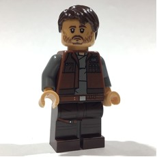 Cassian Andor, Warm Tan Head (fig-016242)