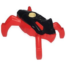 Hero Factory Jumper, Black Top, Red Base (fig-016258)