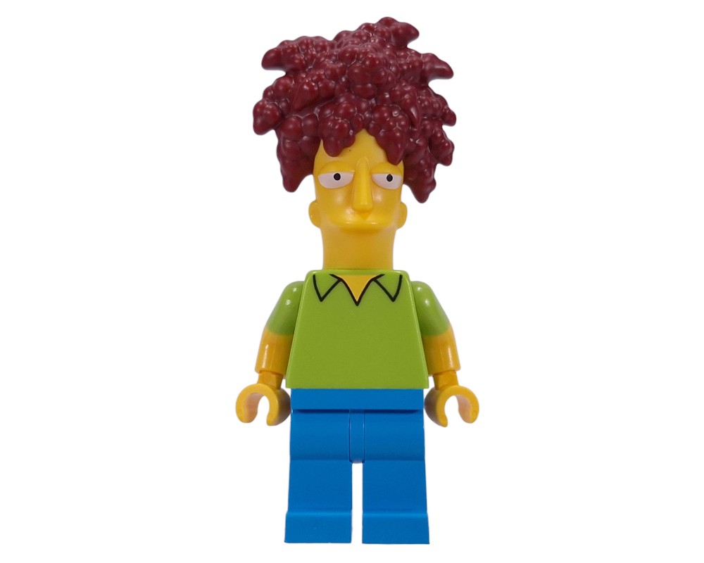 LEGO Set fig016270 Sideshow Bob Rebrickable Build with LEGO