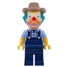 Krusty the Clown, Farmer Outfit (fig-016273)