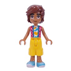 Leo - Red Shirt, Yellow Shorts (fig-016290)