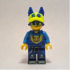 Logan, Vibrant Yellow Cap with Cat Ears (fig-016335)