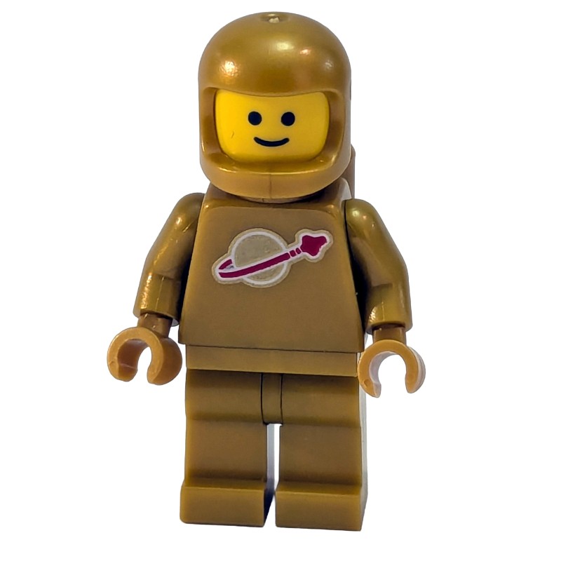 LEGO Set fig-016349 Classic Spaceman, Pearl Gold with Airtanks ...