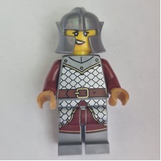 Griffin Knight, Female, Dark Red Arms (fig-016358)