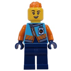Arctic Explorer, Iris Icicle, Dark Azure Jacket, Dark Blue Legs, Orange Ponytail (fig-016362)