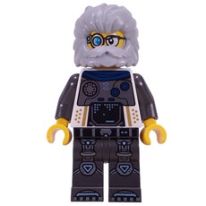 Mr. Oz, White Torso, Pearl Titanium Legs (fig-016366)