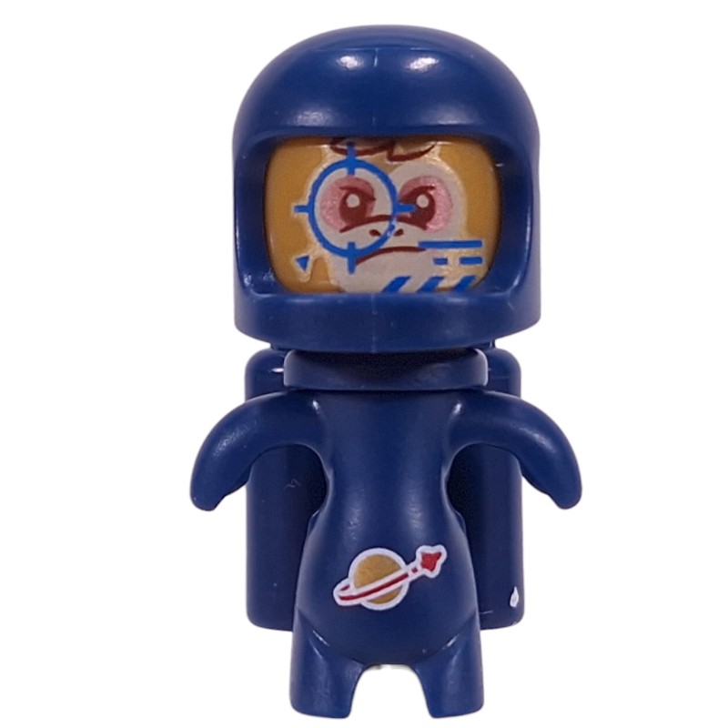 LEGO Set fig-016368 Albert, Dark Blue Spacesuit with Airtanks