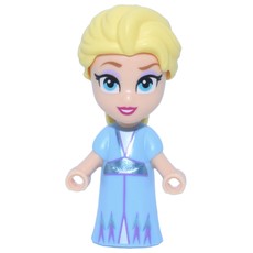 Elsa - Microdoll, Bright Light Blue Dress, Hair in Tail (fig-016420)