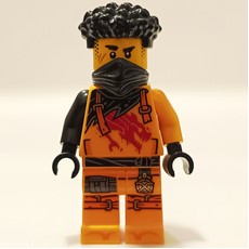 Arin, Black Hair and Mask (fig-016431)