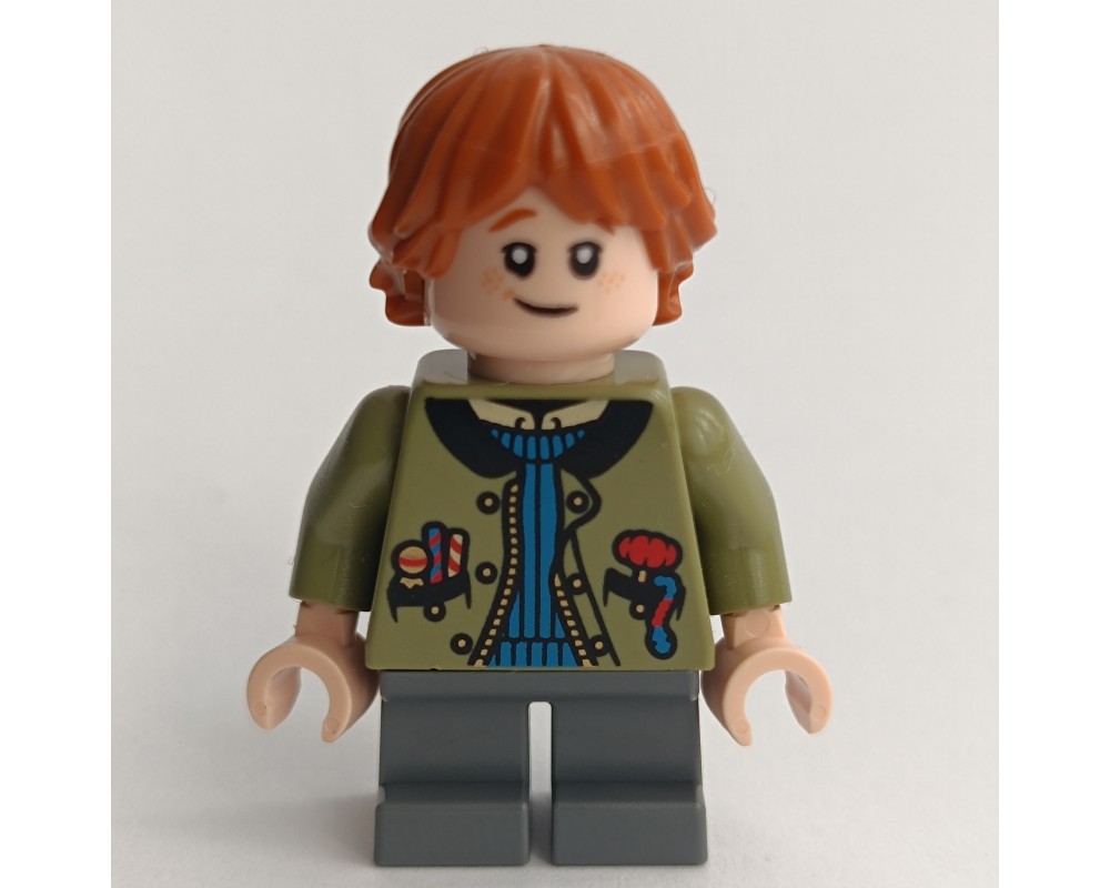 LEGO Set fig-016459 Ron Weasley, Olive Green Jacket | Rebrickable ...