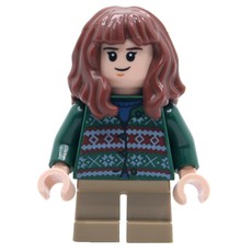 Hermione Granger, Dark Green Sweater, Short Dark Tan Legs (fig-016473)