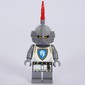 Knight, Female, White Tunic, Helmet with Red Plume