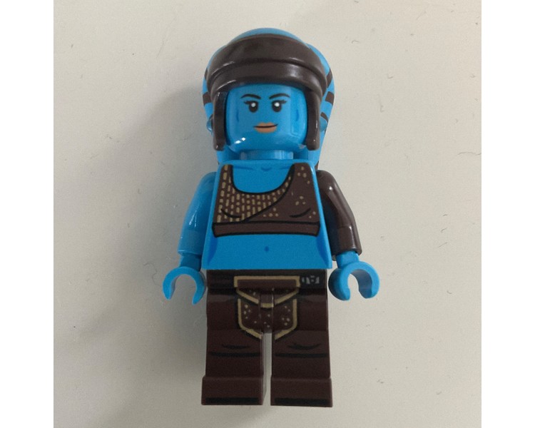 Minifig LEGO Aayla Secura, Dark Azure