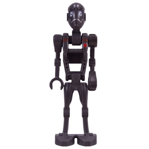 Minifig LEGO Commando Droid, Pearl Titanium