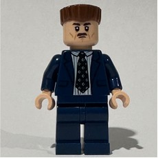 J. Jonah Jameson, Dark Blue Suit, Reddish Brown Hair (fig-016617)