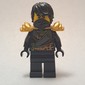 Cole in Techno Robe Outfit, Katana Holder (Rebooted)