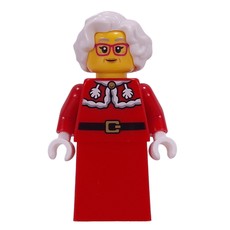 Mrs. Claus, Plain Red Dress (fig-016756)
