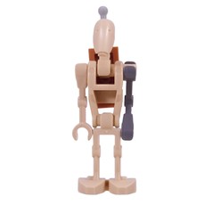 Battle Droid, Medium Nougat Plate, Antenna (fig-016765)