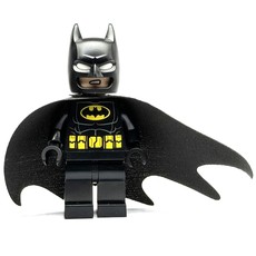 Batman, Black Suit, Black Cowl, Cloth Cape (fig-016821)